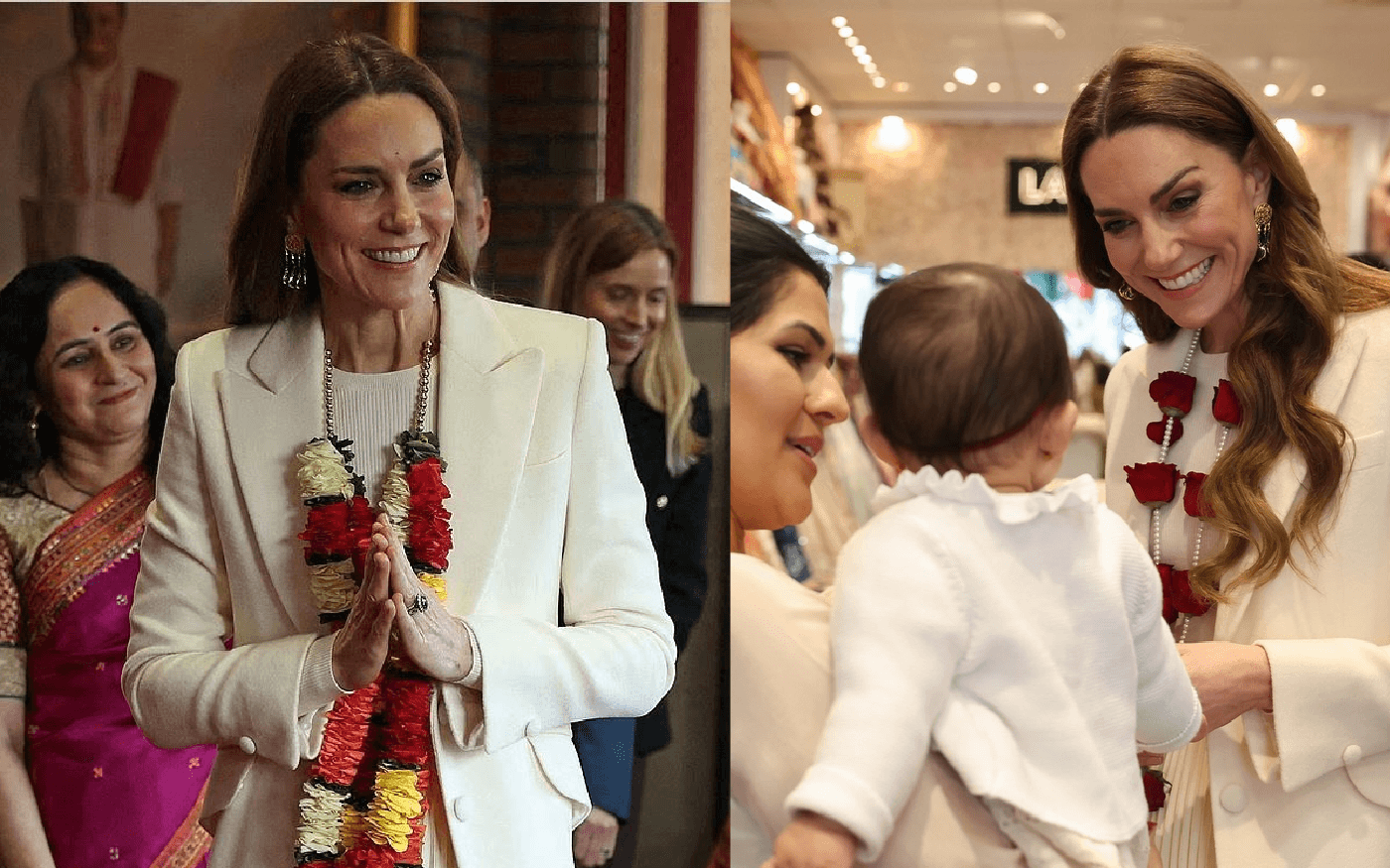 Κέιτ Μίντλετον: Η λευκή εμφάνιση στο φεστιβάλ Χόλι