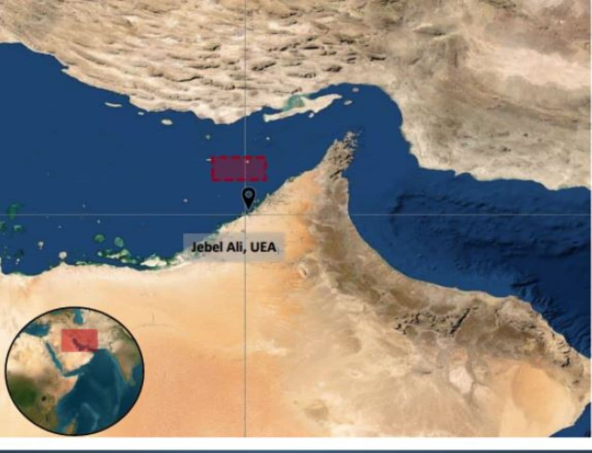Πλοίο εμπορευματοκιβωτίων χτυπήθηκε από βλήμα στα ΗΑΕ