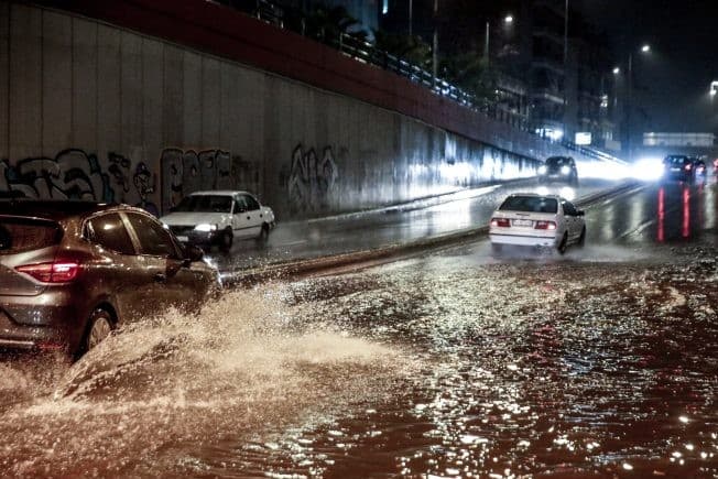 Κόκκινη προειδοποίηση για την κακοκαιρία Erminio