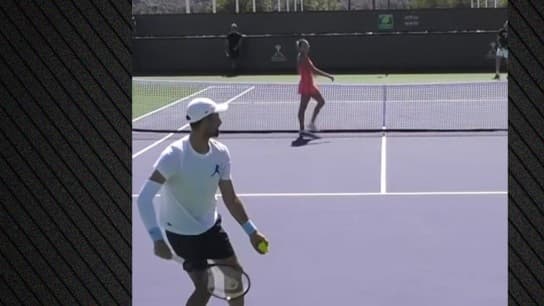 Σαμπαλένκα έκανε πασαρέλα στην προπόνηση του Τζόκοβιτς