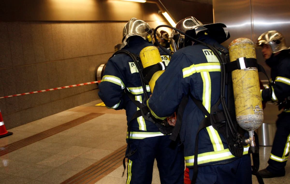 Άσκηση στο Μετρό Ομόνοιας με 52 τραυματίες