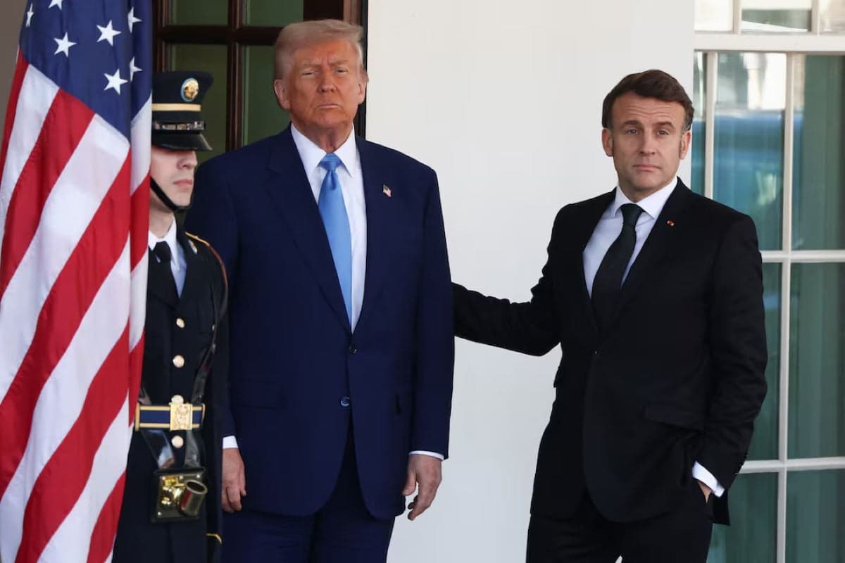 Τραμπ κατά Μακρόν: Χλεύασε τη σύζυγό του και την άρνηση για βοήθεια