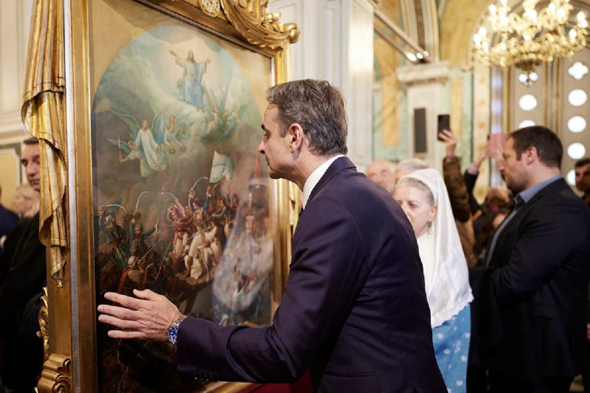 Μητσοτάκης και η Εικόνα της Εξόδου: Το μήνυμα του Μεσολογγίου