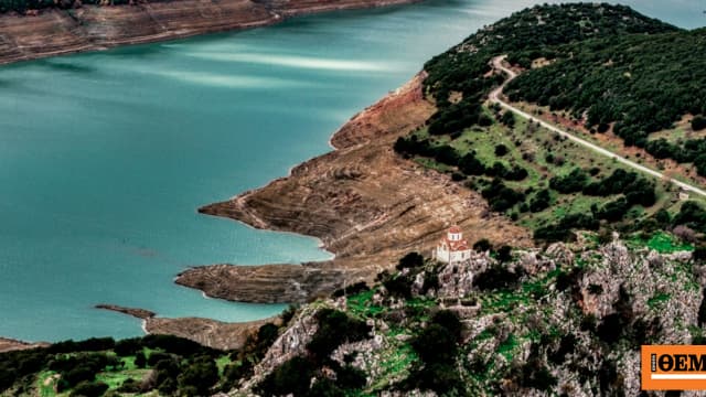 Λίμνη Μόρνου: Τριπλασιάστηκαν τα αποθέματα νερού σε έξι μήνες