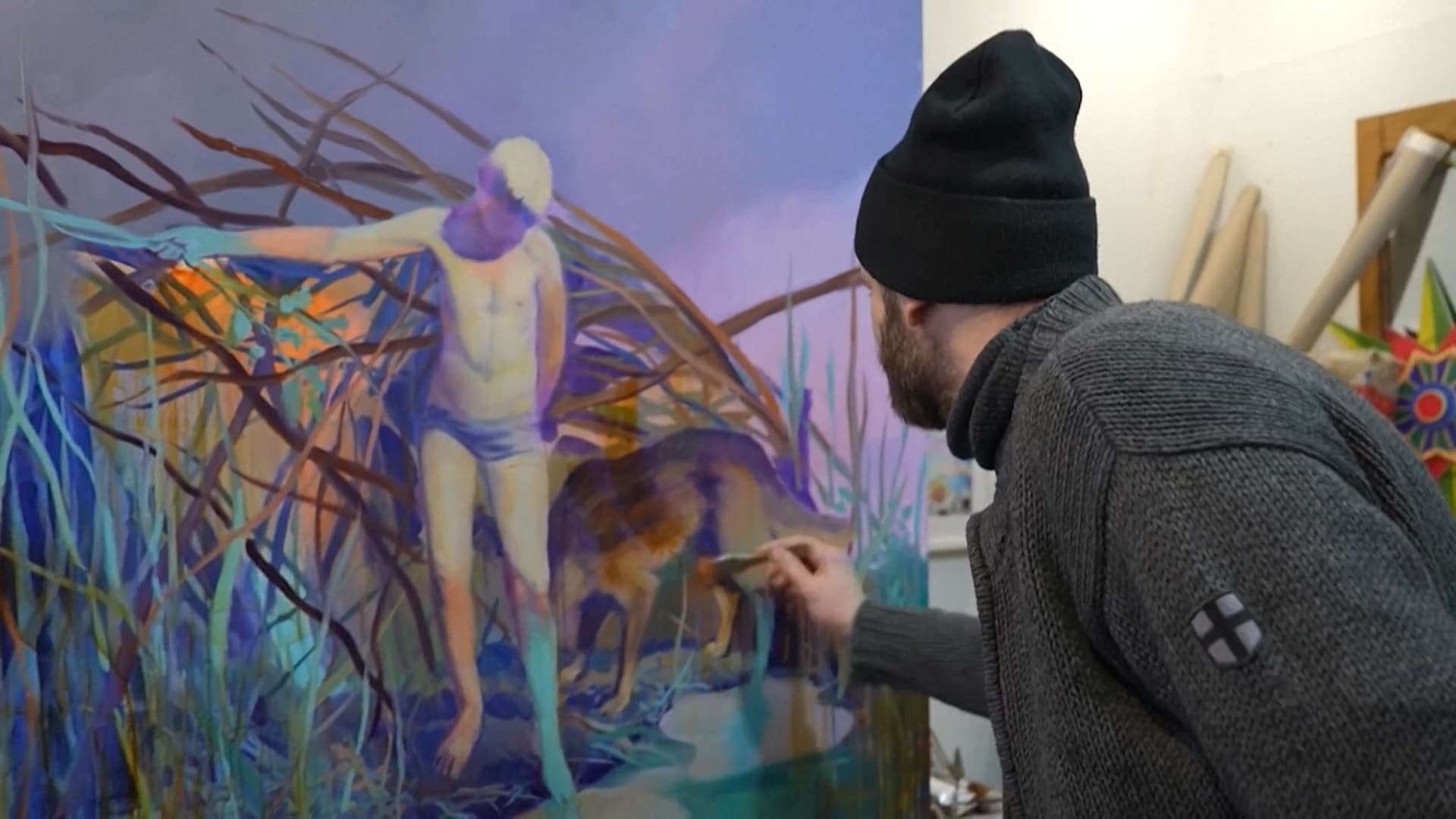 Η τέχνη ως αντίσταση: Ουκρανοί καλλιτέχνες δημιουργούν εν μέσω πολέμου