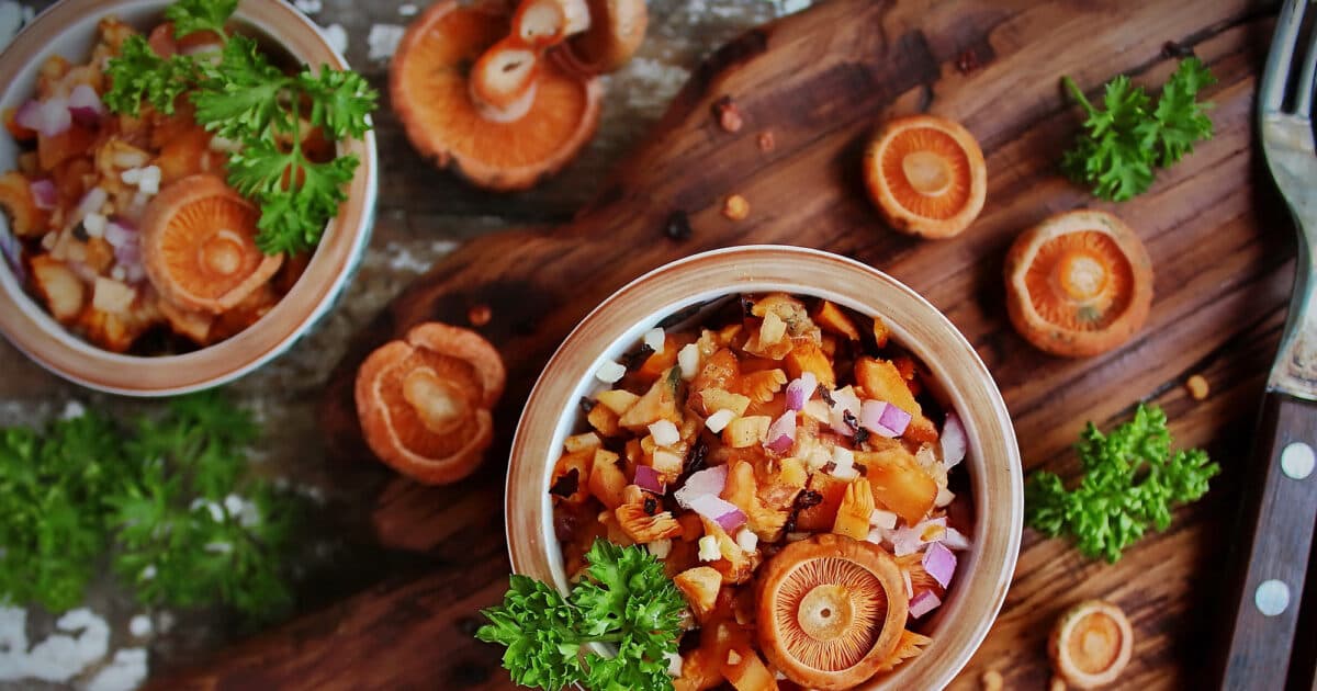 Ασιατική σάλσα με μανιτάρια shiitake και τζίντζερ