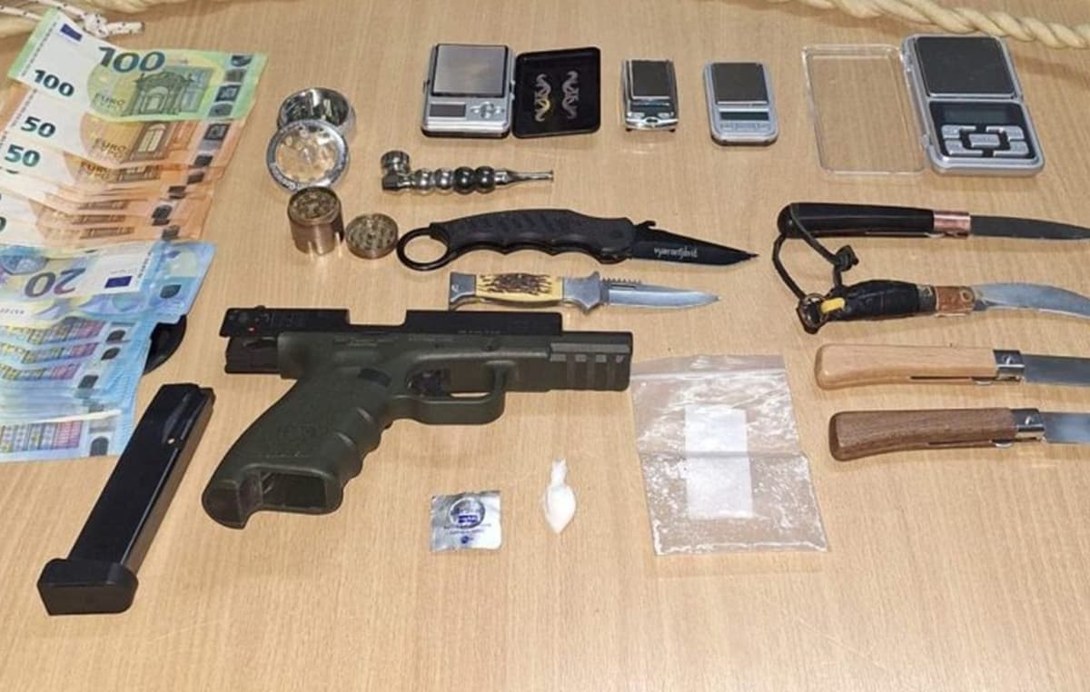 Σύλληψη στη Ρόδο: 45χρονος με κοκαΐνη και όπλα