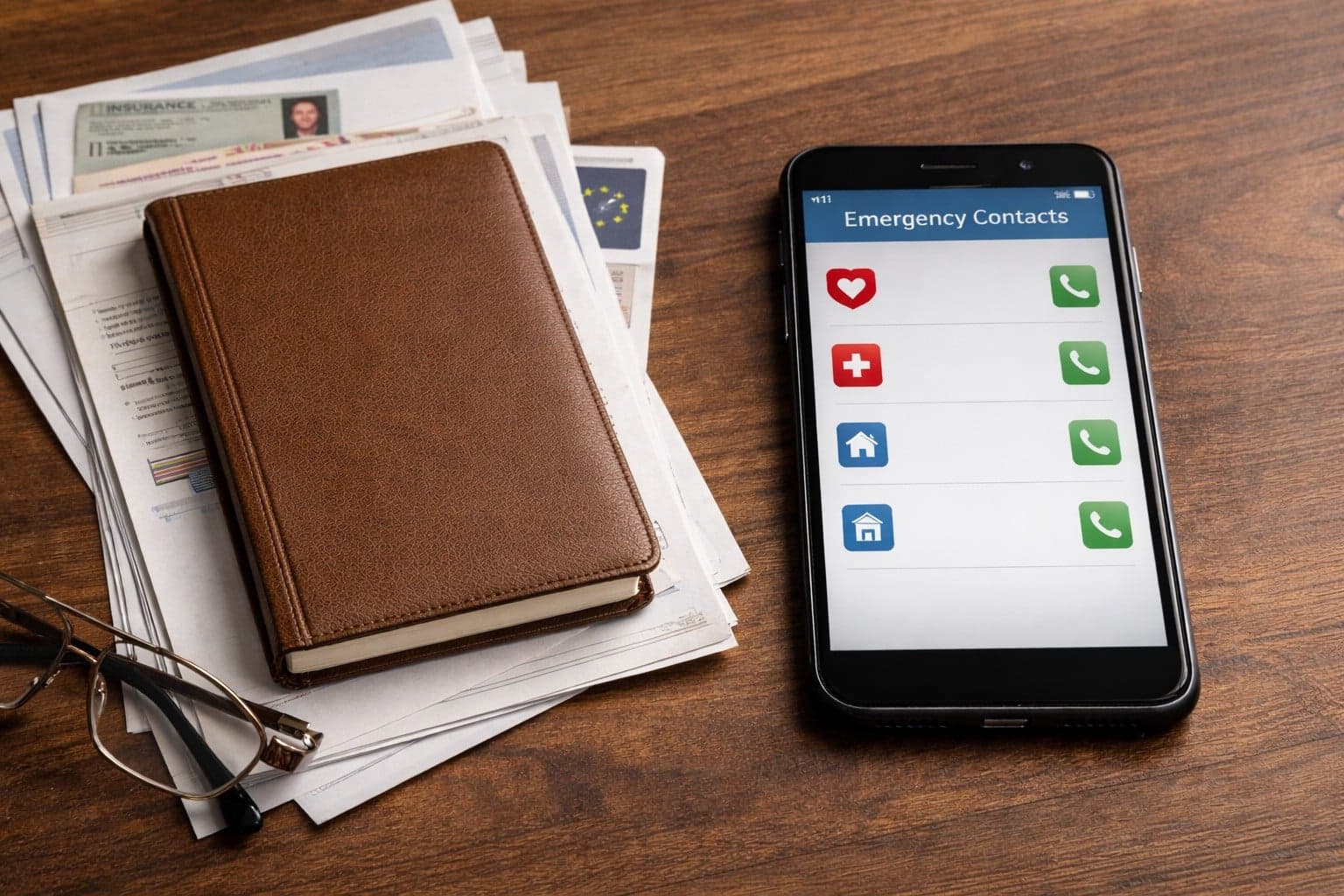 Τι πληροφορίες πρέπει να έχετε έντυπα στο σπίτι