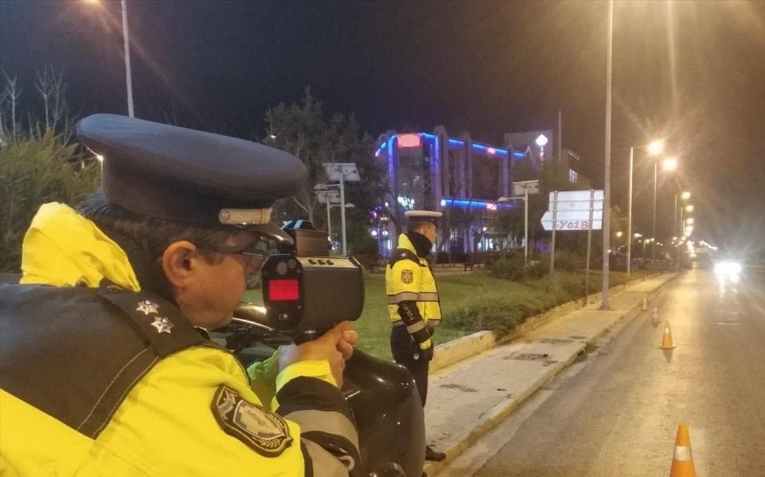 Μαραθώνας: Συνελήφθη οδηγός που έτρεχε με 151 χλμ