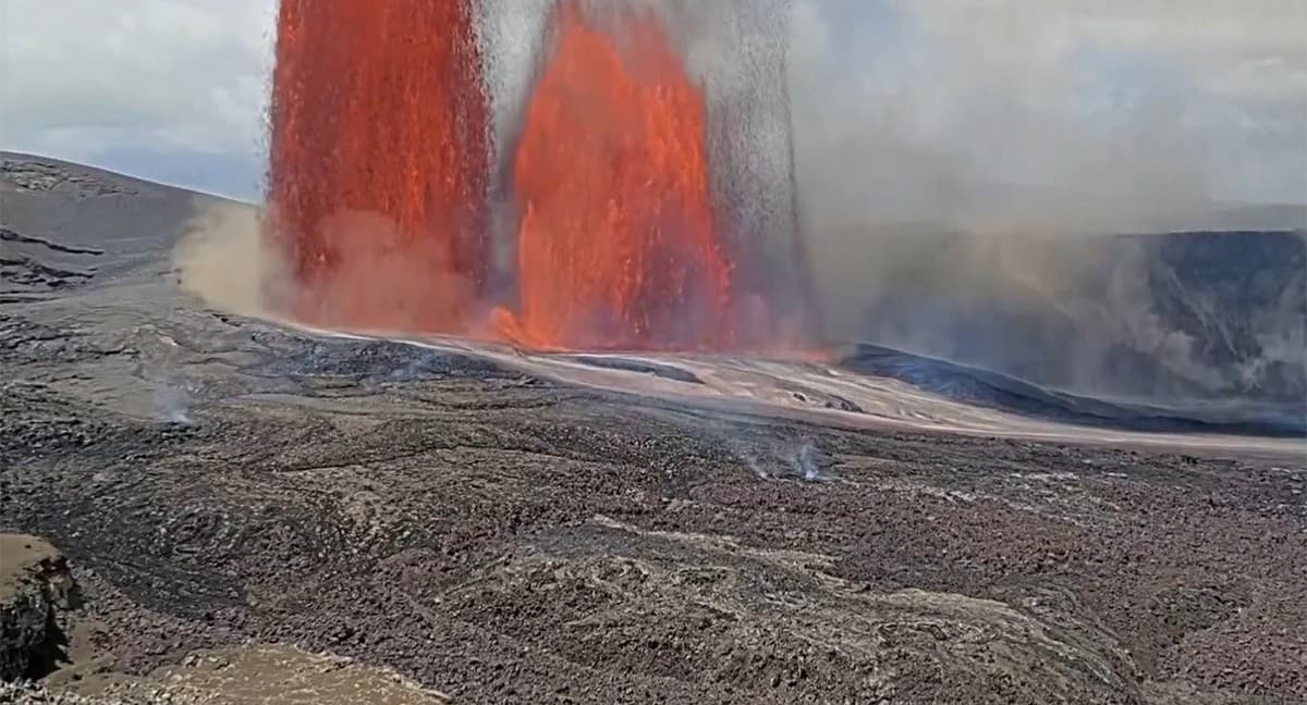 Ηφαίστειο Κιλαουέα: Νέα έκρηξη με λάβα 300 μέτρων