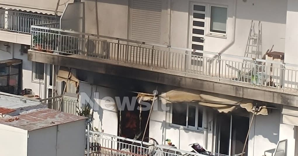 Πυρκαγιά σε διαμέρισμα Ιλισίων: Δραματική διάσωση