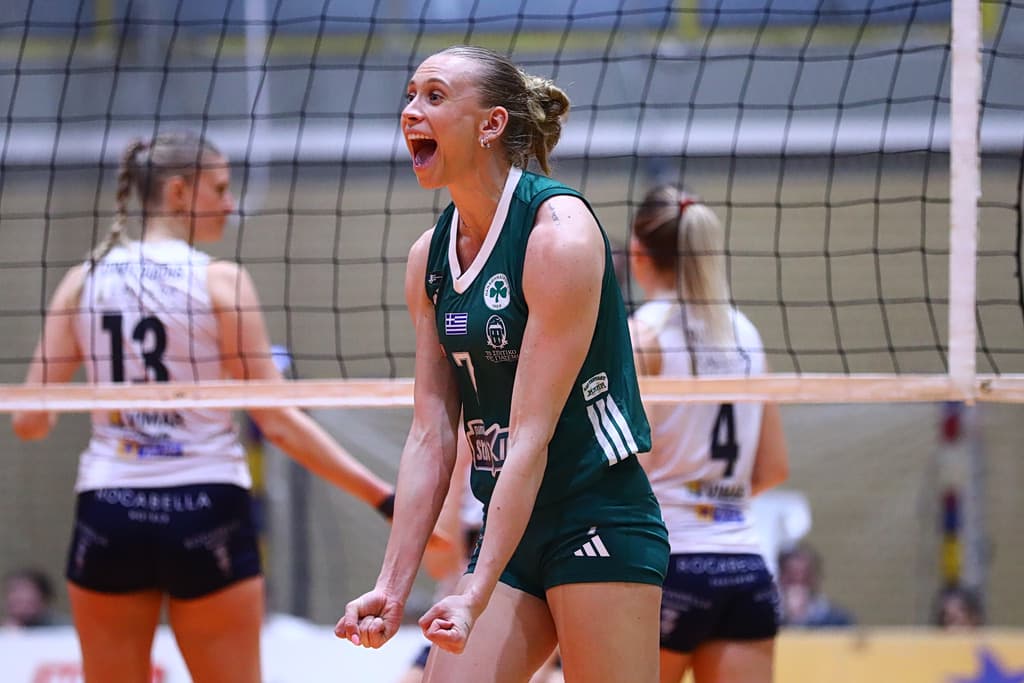 Παναθηναϊκός: Νίκη με 3-1 σετ στον ημιτελικό της Volley League Γυναικών