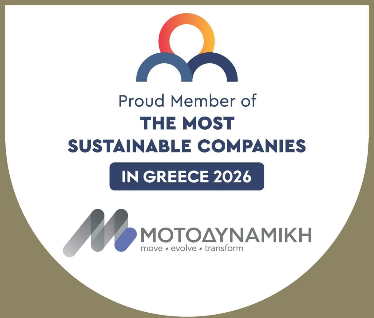 ΜΟΤΟΔΥΝΑΜΙΚΗ: Στη λίστα των πιο βιώσιμων εταιρειών 2026