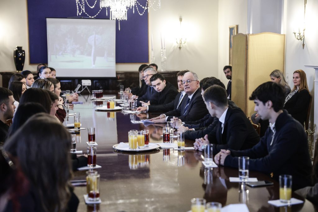 news 696a3ddb6e5b6 - Ο Πρόεδρος της Δημοκρατίας συναντάται με φοιτητές Πολιτικών Επιστημών