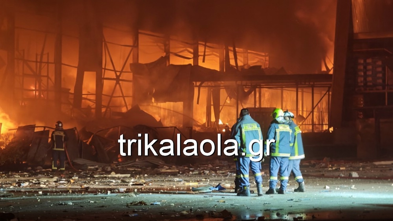 news 69775eec64ed0 - Τραγωδία στη «Βιολάντα»: Τέσσερις νεκρές από έκρηξη στο εργοστάσιο των Τρικάλων