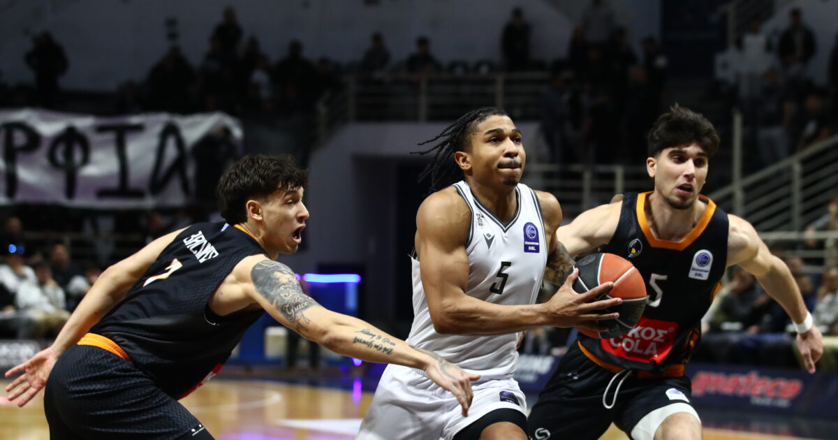 ΠΑΟΚ Προμηθέας 100-70 μπάσκετ GBL Θεσσαλονίκη