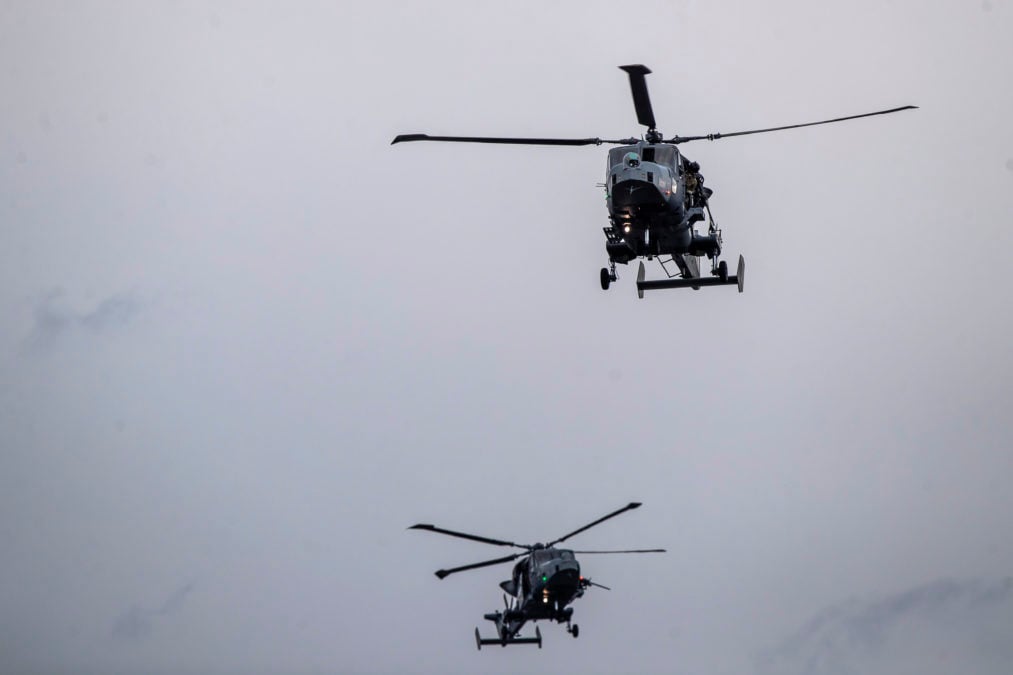 Βρετανικά ελικόπτερα Wildcat φτάνουν στην Κύπρο για ενίσχυση της περιφερειακής ασφάλειας