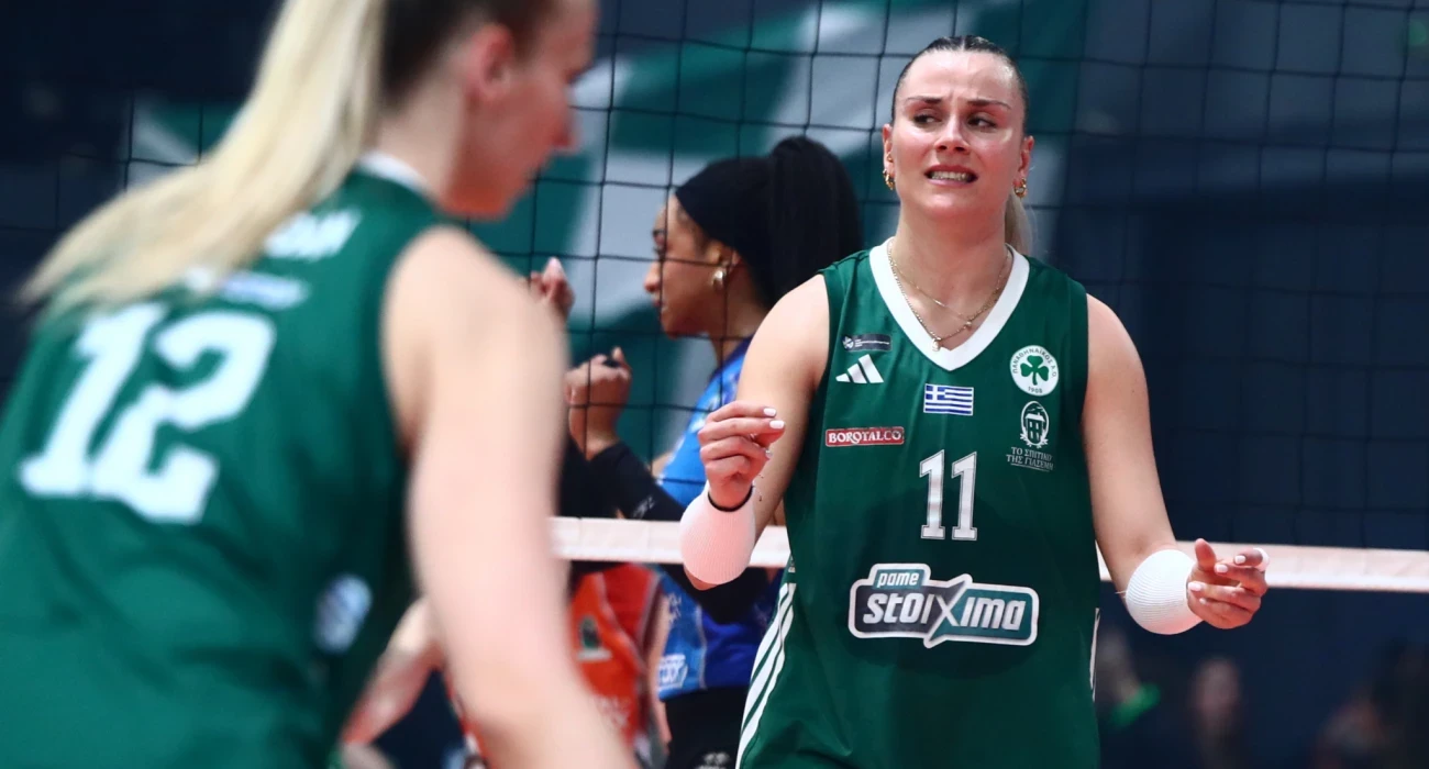 Παναθηναϊκός βόλεϊ γυναικών τελικός Challenge Cup Γλυφάδα