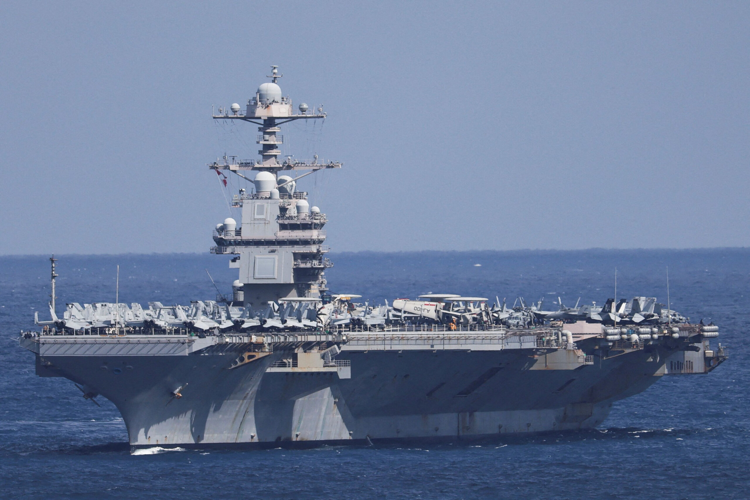 Αεροπλανοφόρο USS Gerald Ford στην Ερυθρά Θάλασσα