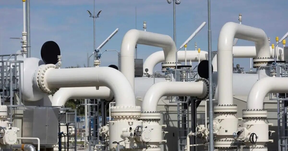 Γράφημα άνοδος φυσικού αερίου ευρώπη