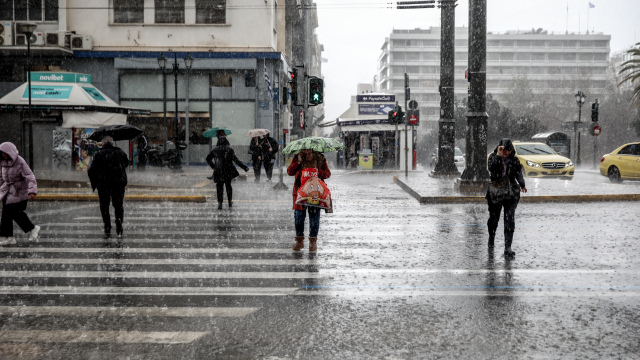 βροχερός χειμώνας Αθήνα μετεωρολογικός σταθμός