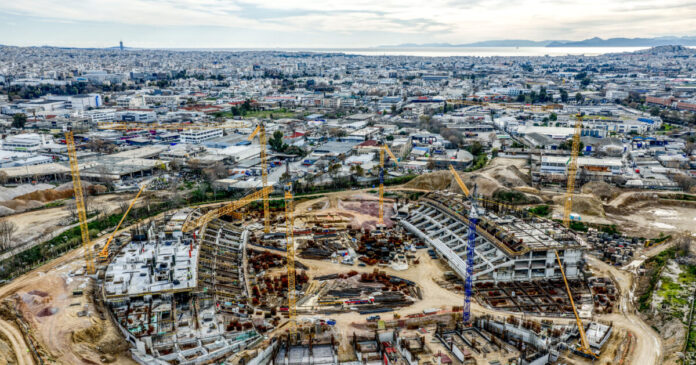 Κατασκευή στεγάστρου γήπεδο Παναθηναϊκού Βοτανικό