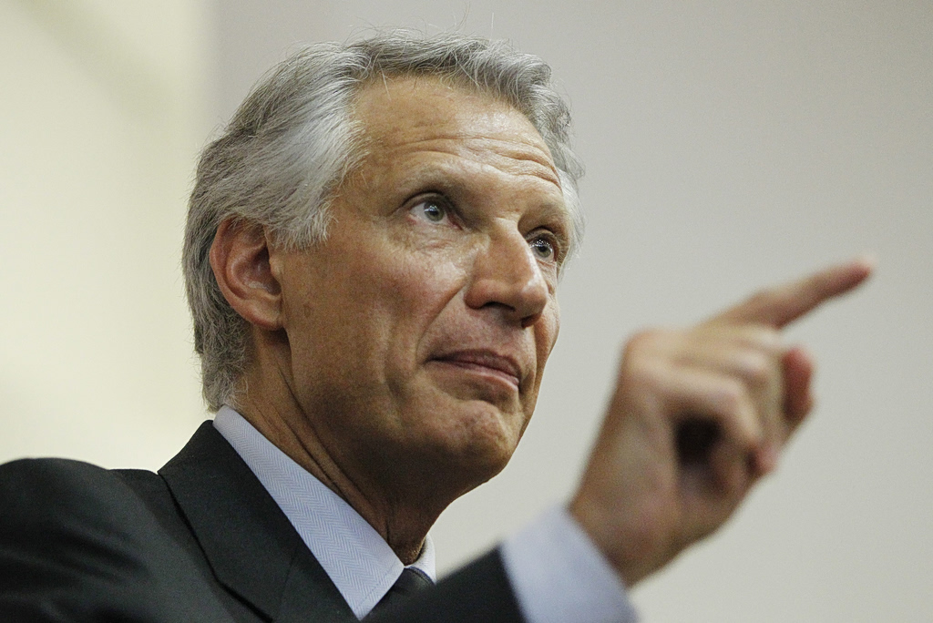 Ντομινίκ ντε Βιλεπέν Γαλλία πρώην πρωθυπουργός