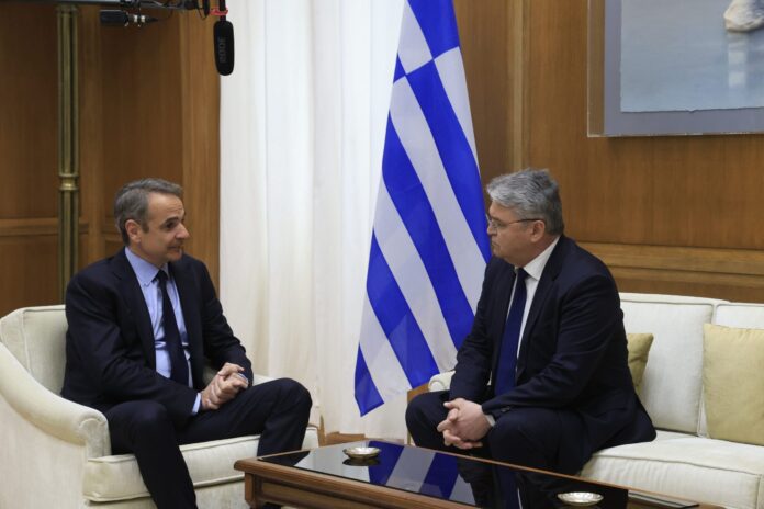 Συνάντηση Μητσοτάκη Νατσιού για κρίση Μέση Ανατολή