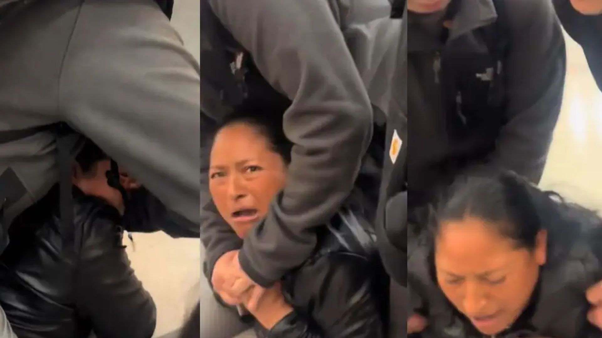 Σύλληψη ICE αεροδρόμιο Σαν Φρανσίσκο μητέρα παιδί