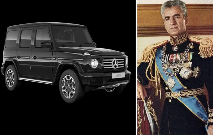 Mercedes G-Class τζιπ Σάχης Ιράν ιστορία