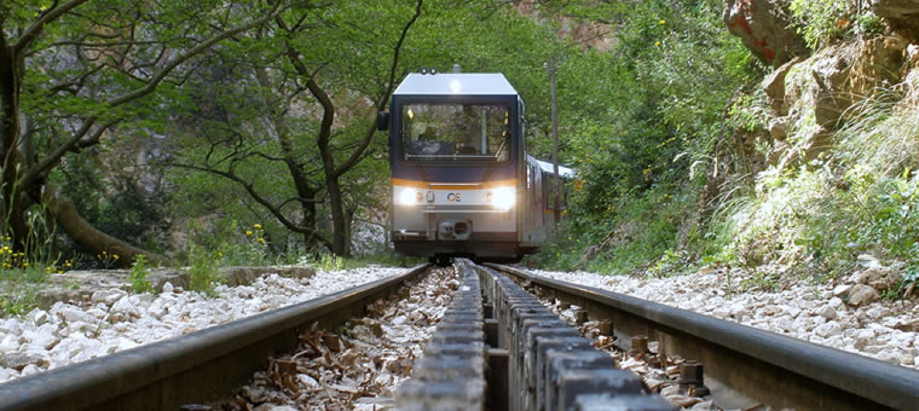 Οδοντωτός σιδηρόδρομος Καλαβρύτων στο όρος Χελμός