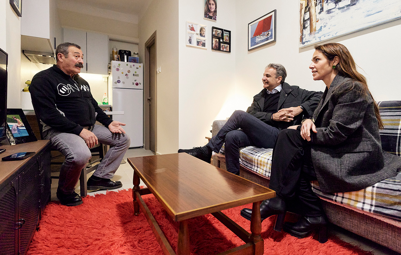 Μητσοτάκης κοινωνική στέγαση Θεσσαλονίκη πρόγραμμα επανένταξης