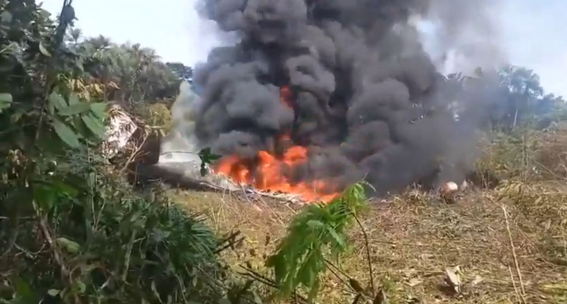 Συντριβή στρατιωτικού C-130 Hercules στην Κολομβία