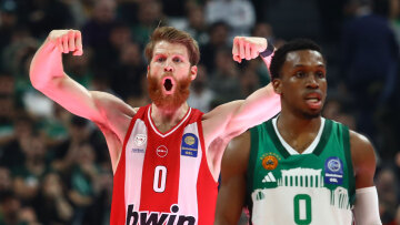 Γιαννούλης Λαρεντζάκης Ολυμπιακός νίκη ΟΑΚΑ