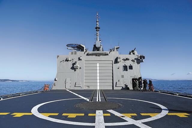 Ιταλική φρεγάτα Federico Martinengo προστασία Κύπρο