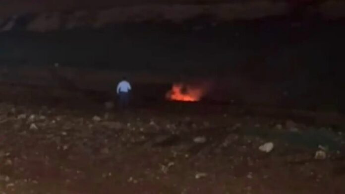 Συντρίμμια πυραύλου στο Αμμάν της Ιορδανίας