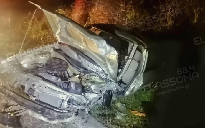 τροχαίο Ελασσόνα δρόμος Κοζάνης