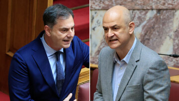 ένταση στη Βουλή Γεωργιάδης Κωνσταντοπούλου επεισόδιο