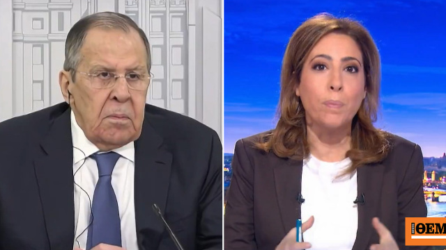 Λεά Σαλαμέ συνέντευξη Λαβρόφ France 2