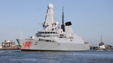 HMS Dragon βρετανικό αντιτορπιλικό Κύπρος αεράμυνα
