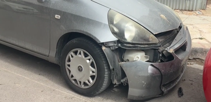 Ζημιές σε αυτοκίνητα Αμπελόκηποι μεθυσμένη οδηγός