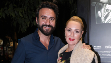 Μελέτης Ηλίας με την κόρη του στην εφηβεία