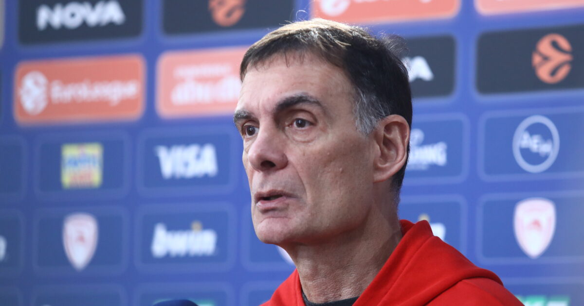 4f747d0fff6c - Μπαρτζώκας πριν το ντέρμπι: «Στον Παναθηναϊκό θεωρούν σίγουρη την Ευρωλίγκα, οπότε τι πίεση έχουν;»