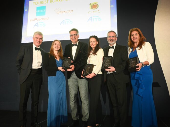 ΕΟΤ χάλκινο βραβείο AITO τελετή Λονδίνο