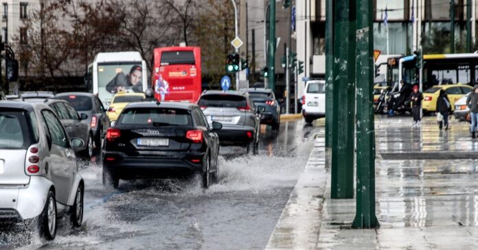βροχερός χειμώνας Αθήνα μετεωρολογικός σταθμός