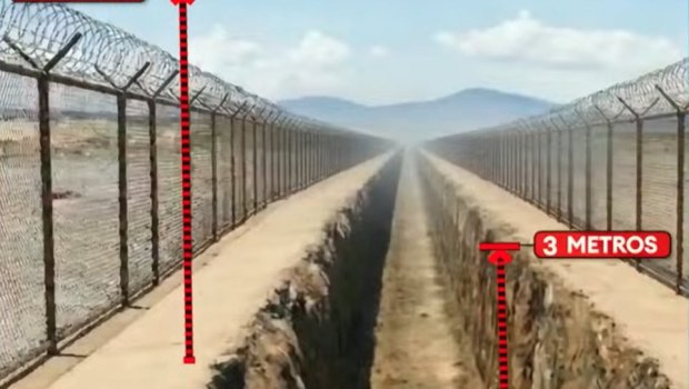 οχυρωματικά έργα στα σύνορα Χιλής Περού εκσκαφείς