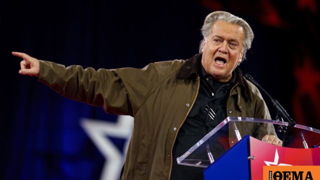 Στιβ Μπάνον για πόλεμο με Ιράν