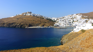 Αστυπάλαια λευκά σπίτια παραλία Guardian 2026