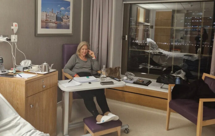 Ευγενία Χανδρή νοσηλεία καρδιακό πρόβλημα Λονδίνο