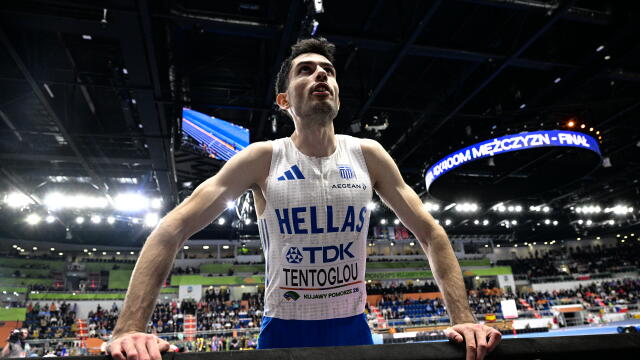 Μίλτος Τεντόγλου παγκόσμιο πρωτάθλημα κλειστού στίβου